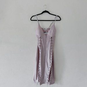 Touchdolls Sexy Double Front Tie Bodycon Dress